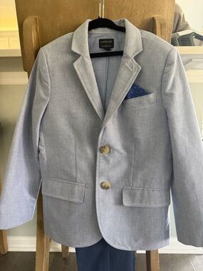 Boys Jcrew Thompson suit jacket size 8